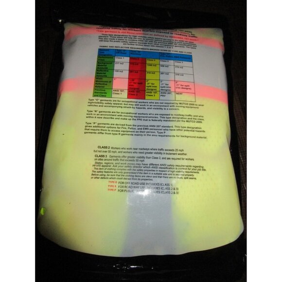 Forester Hi-Vis Class 2 Mesh Safety Vest Multi Pocket Surveyor Vest Mic Clip Med - Picture 2 of 6